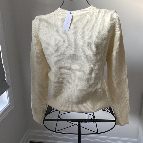Sophie rue BNWT cream sweater - Picture 3 of 4